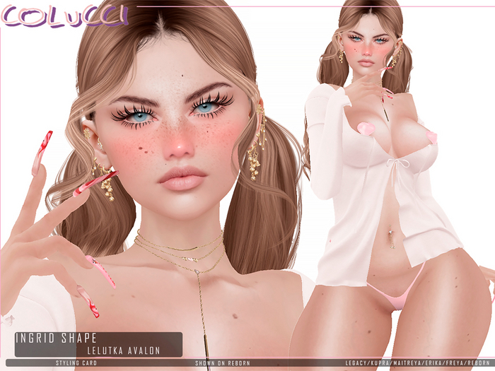 Ingrid Shape Lelutka Avalon 3.1
