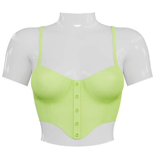 wired. Alyssa Top - Leaf