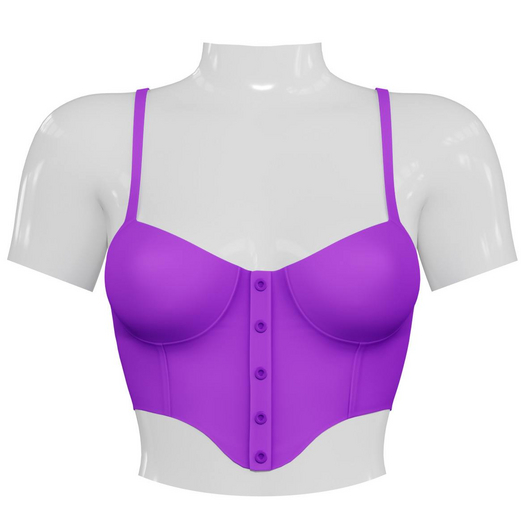 wired. Alyssa Top - Grape