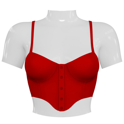 wired. Alyssa Top - Cherry