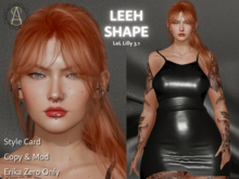 A.S_Store - Leeh Shape for LeLUTKA EvoX Lilly Head 3.1 - Erika ZERO 