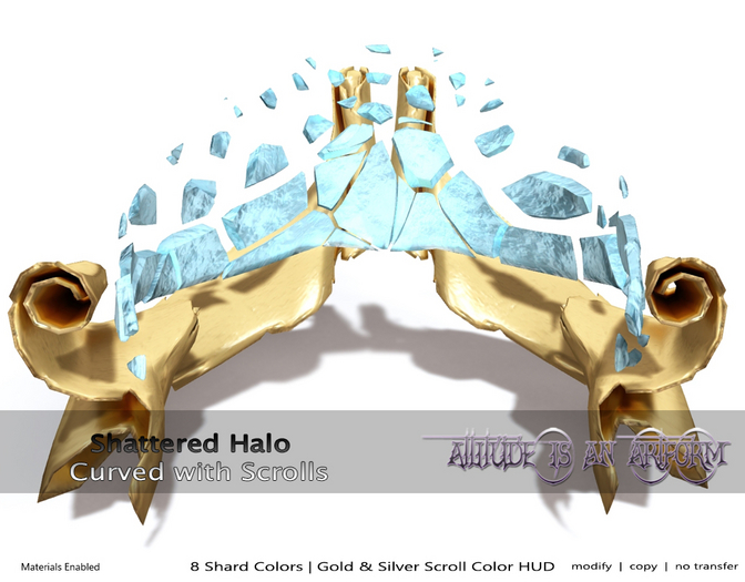 A&A Shattered Halo with Scrolls