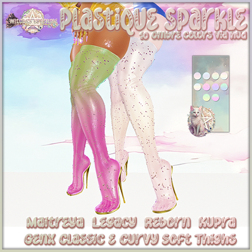~WB~ Plastique Sparkle Boots