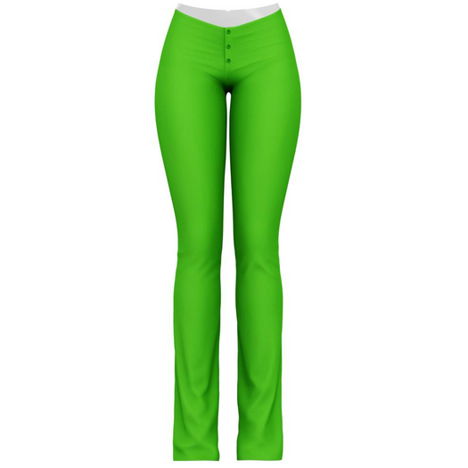 wired. Alyssa Pants - Lime