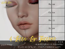 Little Star : 4 Letta Lips Pack 3 [EvoX]