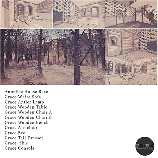 Scarlet Creative - The Arcade - Annelise Cottage RARE