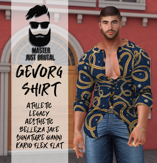 MJB Gevorg Shirt Blue
