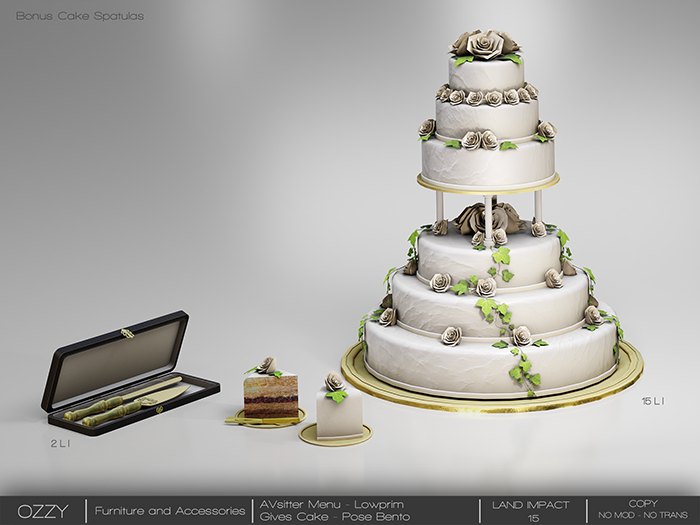 [[OZZY]] Wedding Cake Roses - White