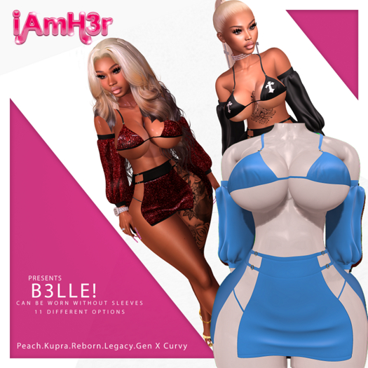 .iAmH3r! - B3lle! Set - Blue