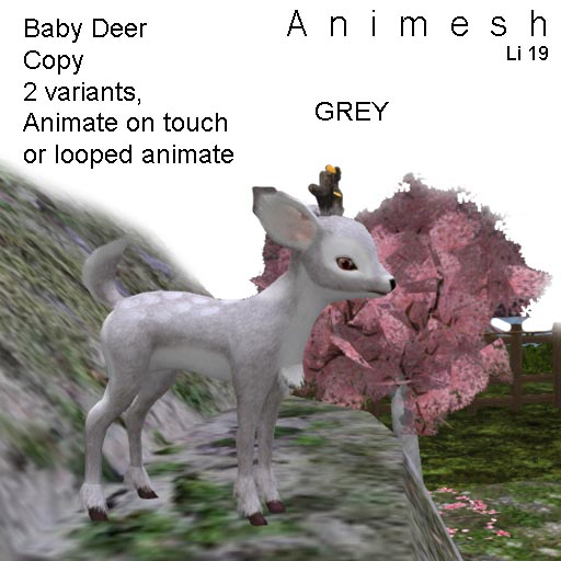 Baby Deer Grey