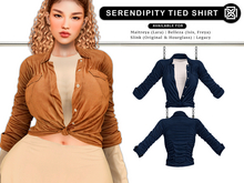 Addams - Serendipity - Tied Shirt #33