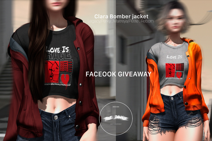 True Damage-Clara Jacket Black