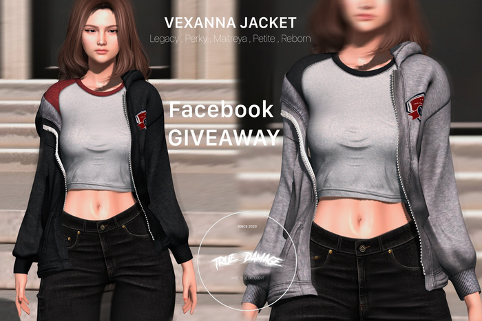 True Damage-Vexanna Jacket black