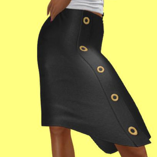 black leather skirt Maitreya