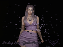 !GD Sending Love - Gothic Purple