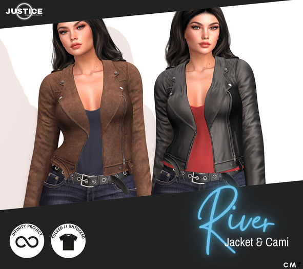 [JUSTICE] RIVER JACKET - LEGACY PERKY