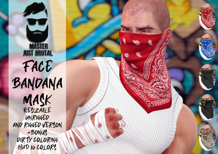 MJB Face Bandana Mask