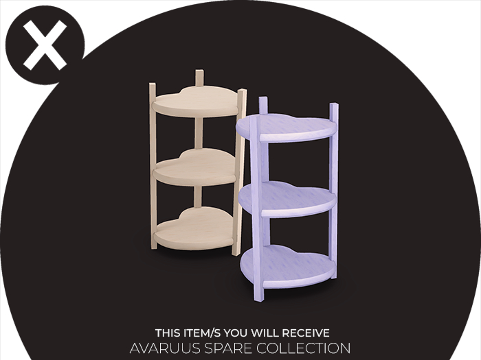 BLACK NEST / Avaruus Heart End Table