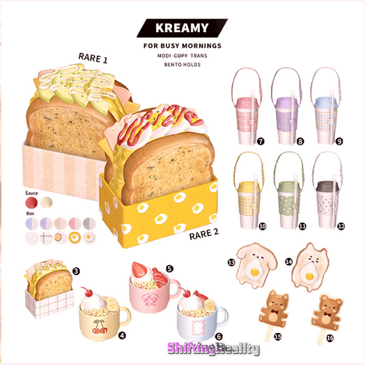 2. KREAMY. for busy mornings RARE