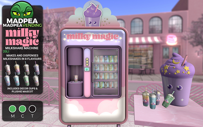 MadPea Vending - Milky Magic Milkshake Machine