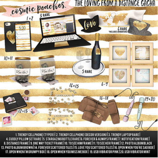 .cosmic peaches.  -  Stargazing Bottle (RARE)