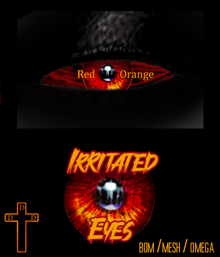 DDD Irritated Red / Orange Eyes [ADD]