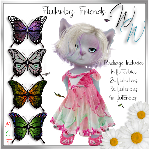 WW - Flutterby Friends for Dinkies