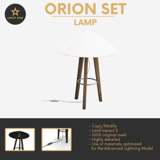 LUCKY STAR - ORION - Lamp