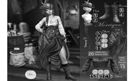 Second Life Marketplace - UNA. Morrigan DEMO