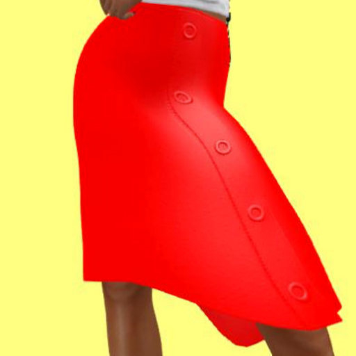 red leather skirt Maitreya