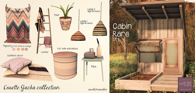 Serenity Style- Cosette Cabin RARE