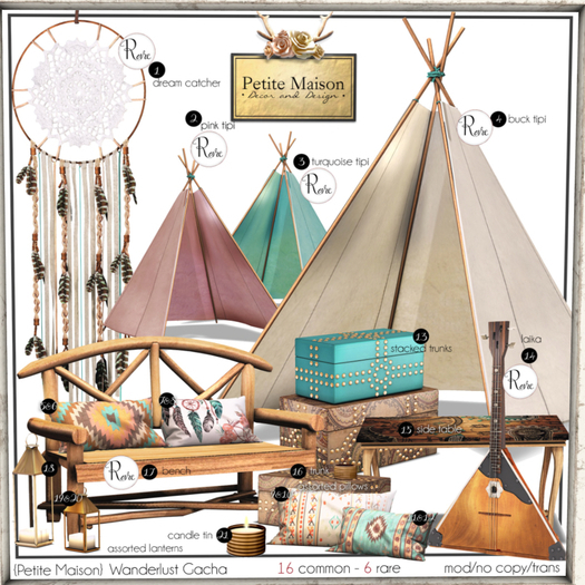 {Petite Maison} Sunset Lodge Dreamcatcher RARE