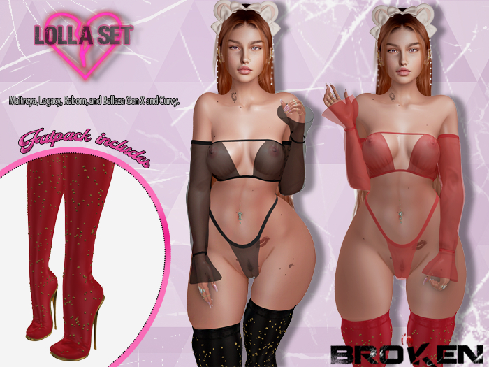 [I'M BROKEN] LOLLA SET (FATPACK- UPDATE)