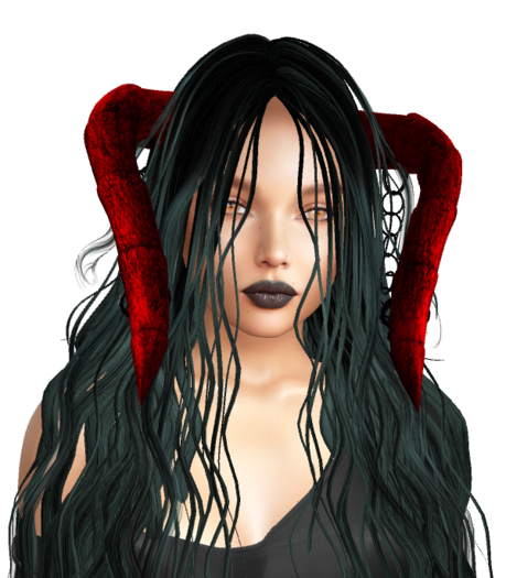 [BODY FACTORY] Taurus Horns (Red)