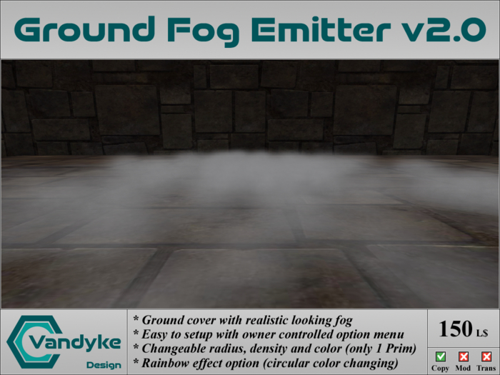 VD Ground Fog Emitter v2.0