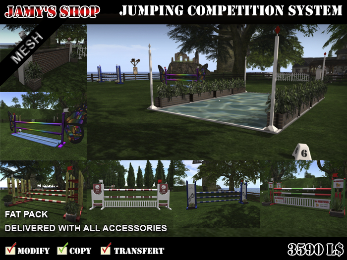 HORSE JUMPING SYSTEM - FAT PACK