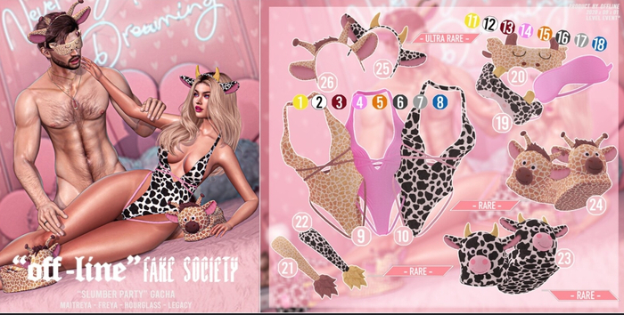 11) "Off-Line" x Fake Society / Mask / Yellow / Common