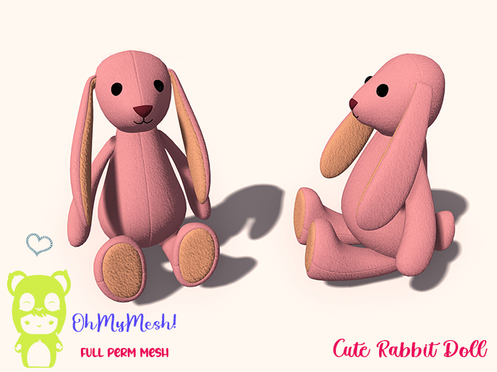 OhMyMesh! Cute Rabbit Doll Full Perm Mesh