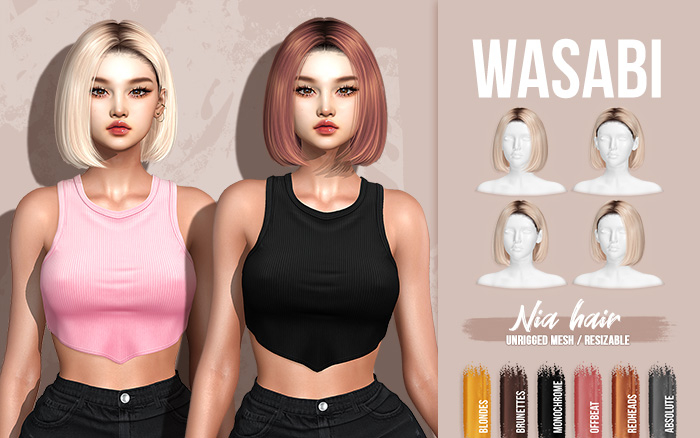 Wasabi // Nia Hair - Absolute Pack