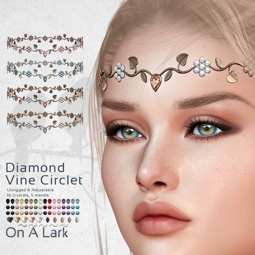 *OAL* Diamond Vine Circlet ~ Complete