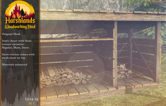 [Harshlands] Woodworking Shed