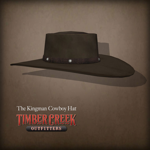 [Timber Creek] Kingman Cowboy Hat-Earth