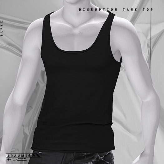 [Traume] Disruption Tank Top Black