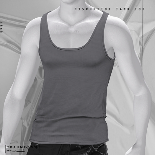 [Traume] Disruption Tank Top Grey