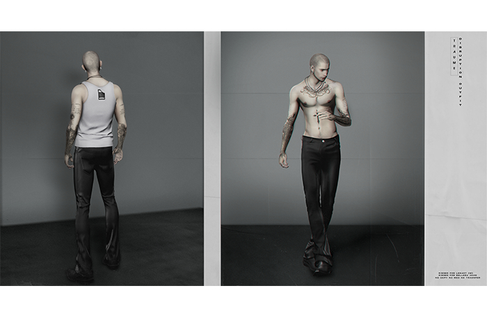 [Traume] Disruption Leather Pants Fatpack