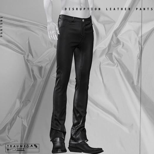[Traume] Disruption Leather Pants 01
