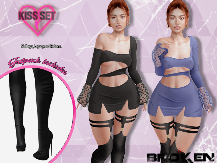 [I'M BROKEN] KISS SET (FATPACK)