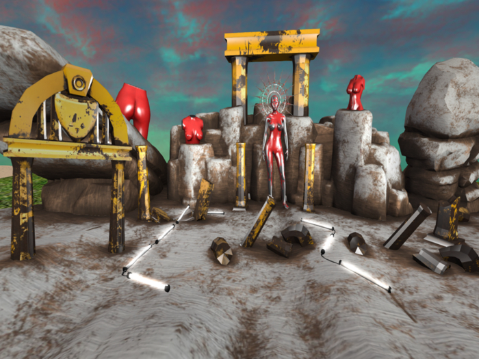 06 - Mecha - Amazona Salvaje Backdrop - The Bearded Guy