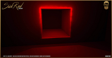 Sick Red Backdrop - The Bearded Guy