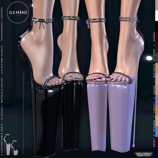Gemini -Kath Sandals- WARM PACK (Add me)